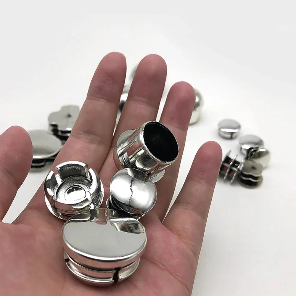 Bouchon en plastique électroplaqué, bouchon de tube rond, capuchon d'étanchéité, diamètre 13/16/19/2
