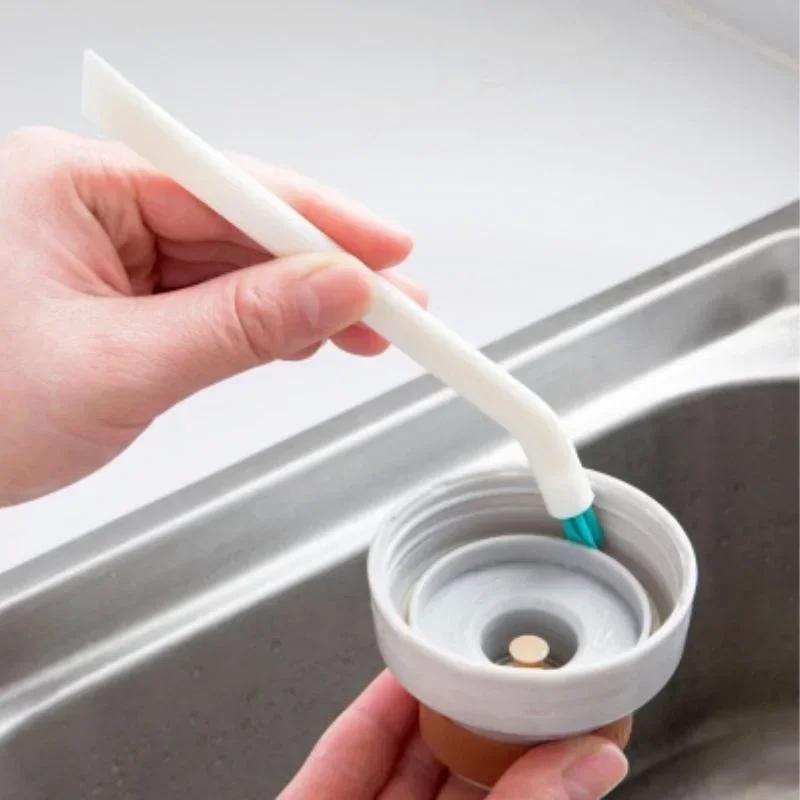 Brosse de nettoyage étroite à Long manche, brosse de nettoyage Portable pour biberon, outil de cuisi