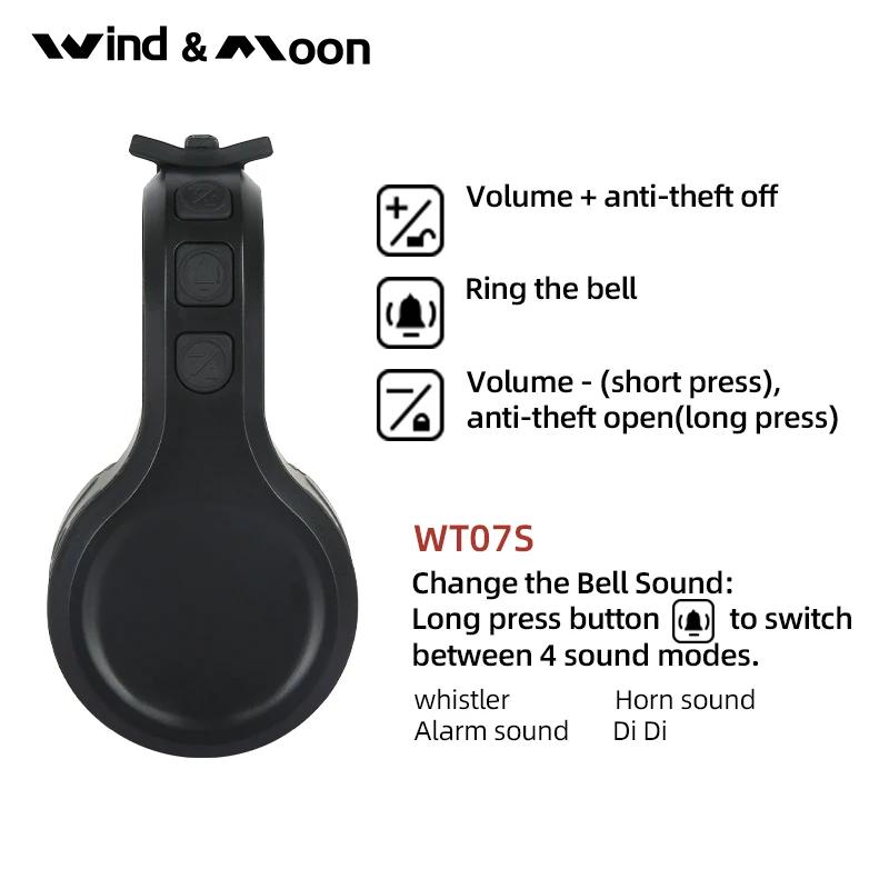 Klaxon d'alarme électrique pour vélo, sonnette pour trottinette électrique/vélo de route/VTT 80-130D