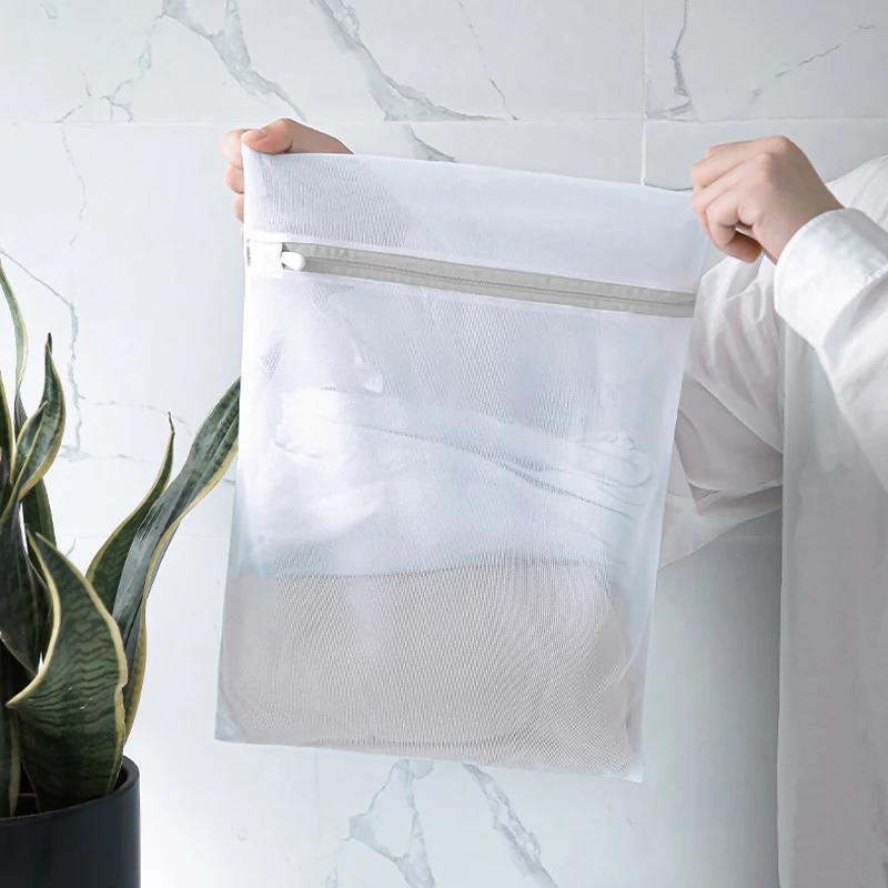 4 pièces/1 pièce/1 ensemble sac à linge en maille sacs de lavage du linge panier à linge en filet gr