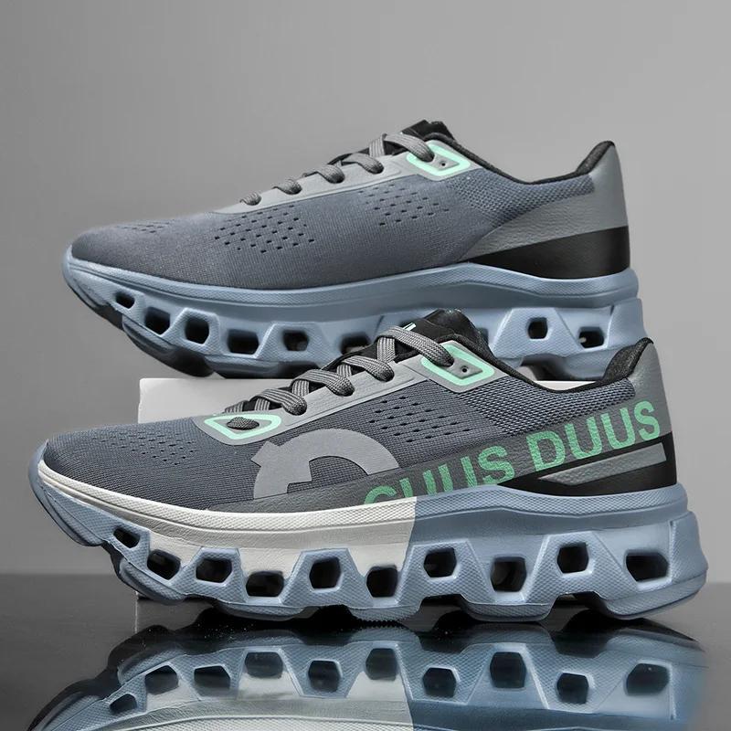 Chaussures de course pour hommes, chaussures de luxe en maille respirante, chaussures tout-terrain,