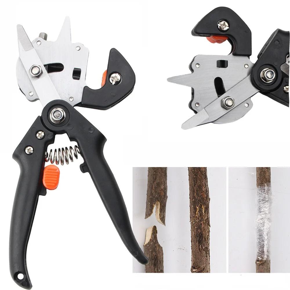 Kit d'outils de greffage de jardin 2 en 1, 2CM / 3CM, Film de greffage, ciseaux de greffage, branche