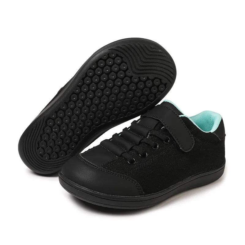 Nouvelles chaussures larges pieds nus pour enfants | Baskets minimalistes pour garçons/filles |