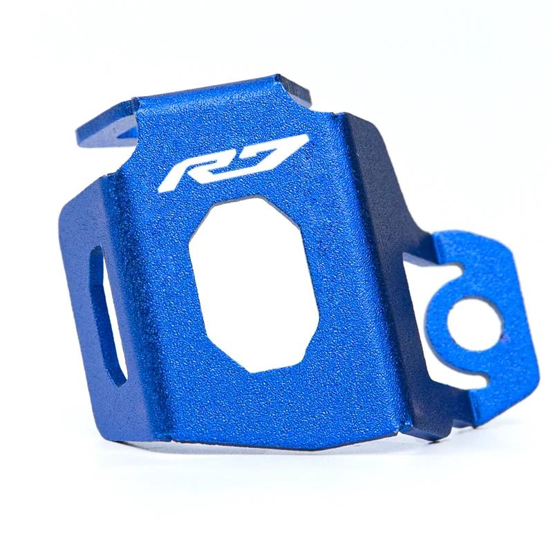 Couvercle de liquide de frein arrière en alliage d'aluminium CNC, couvercle de protection pour moto