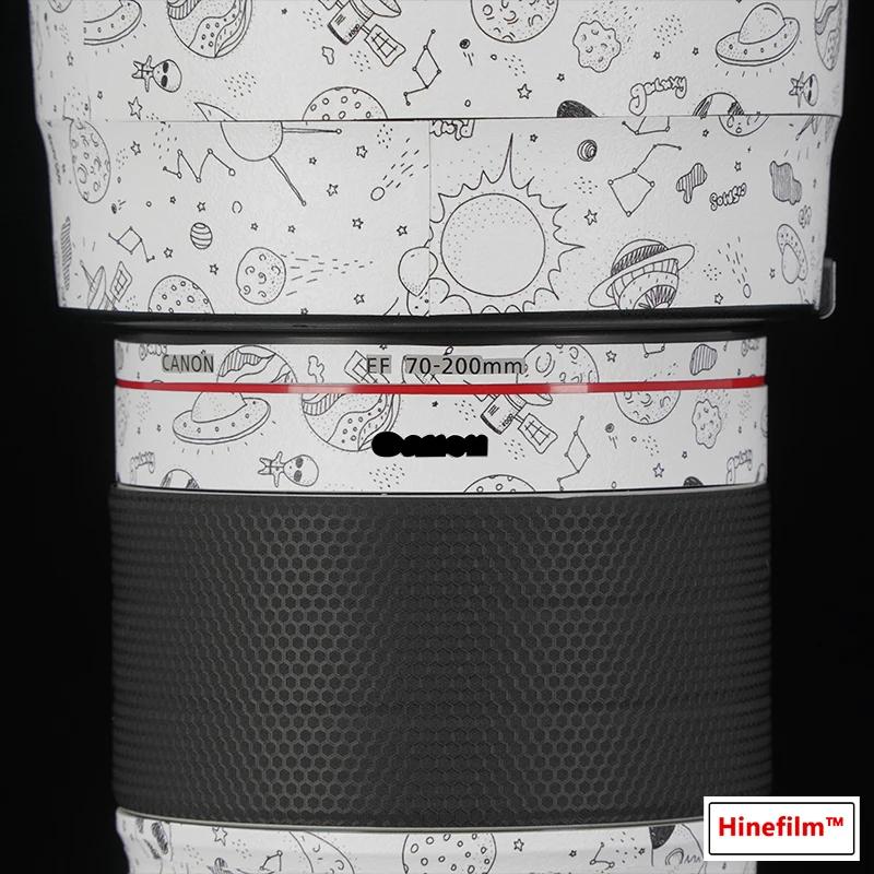Autocollant de couverture d'objectif pour Canon, autocollant rond, peau de décalcomanie Premium, IL,