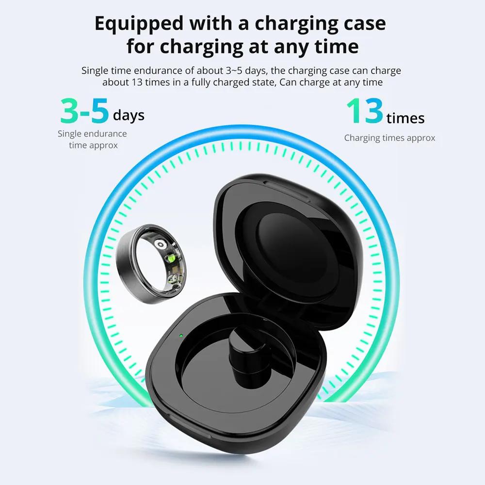 COLMI-Anneau intelligent R03 pour hommes et femmes, autonomie de la batterie 39 jours, moniteur de s