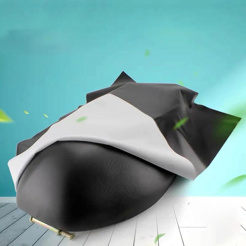 Housse de siège de moto en cuir Pu, accessoire de Scooter de cyclomoteur, imperméable, remplaçable,