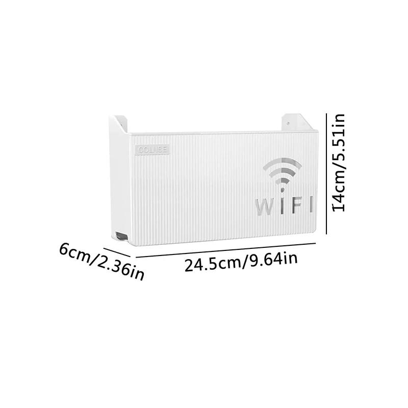 Support de rangement pour routeur, boîte de rangement pour décodeur TV