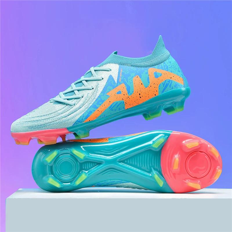Nouveaux hommes chaussures de Football adulte antidérapant garçons adulte Futsal Sport bottes de Foo