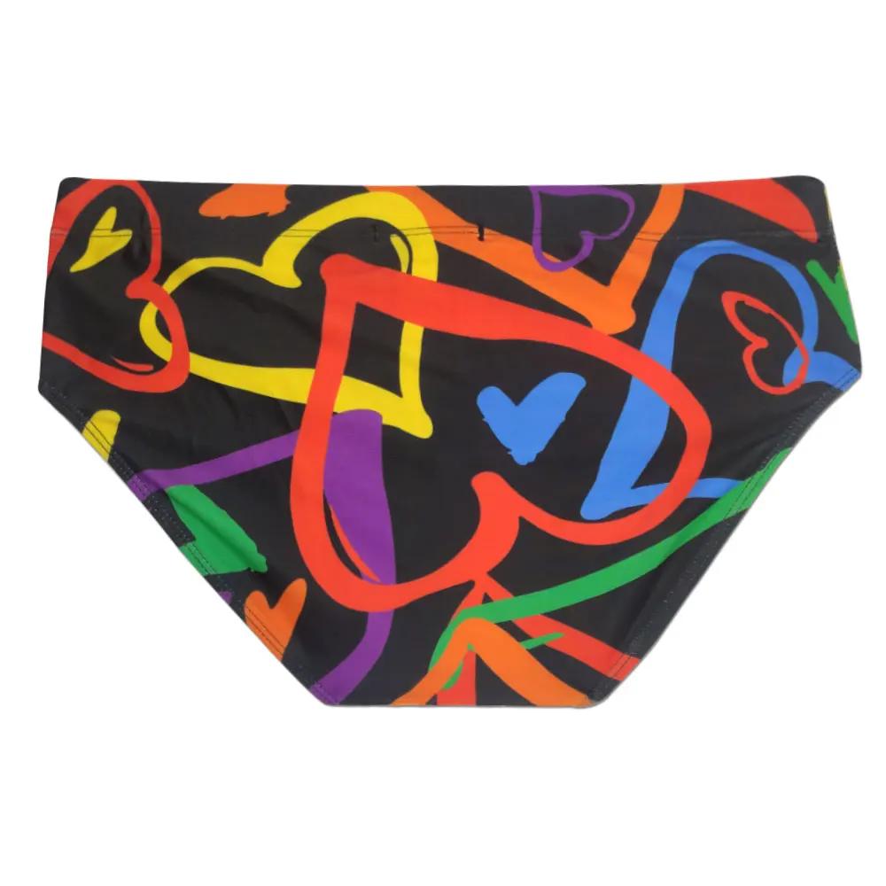 Slip de bain pour hommes Sexy natation court Sport nautique pantalons de plage maillot de bain bande