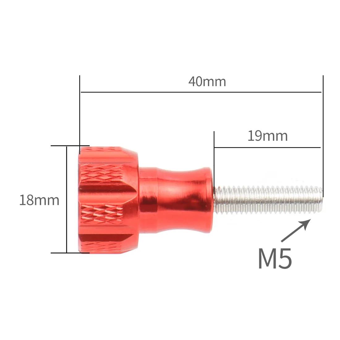 Vis à pouce M5 sans boulon pour caméra d'action, pour GoPro Hero DJI Action Insta360, vis adaptateur