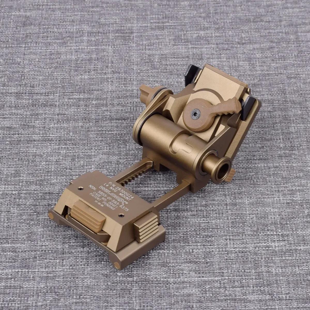 Wilcox métal L4 G24 L4G24 casque NVG support de montage pour PVS15 PVS18 GPNVG18 lunettes de Vision