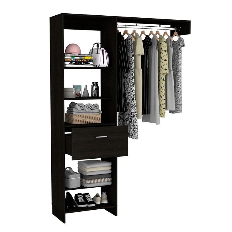Système de Cisco Manchester 150, cinq étagères ouvertes en métal, une MEL-Black, nouvelle collection