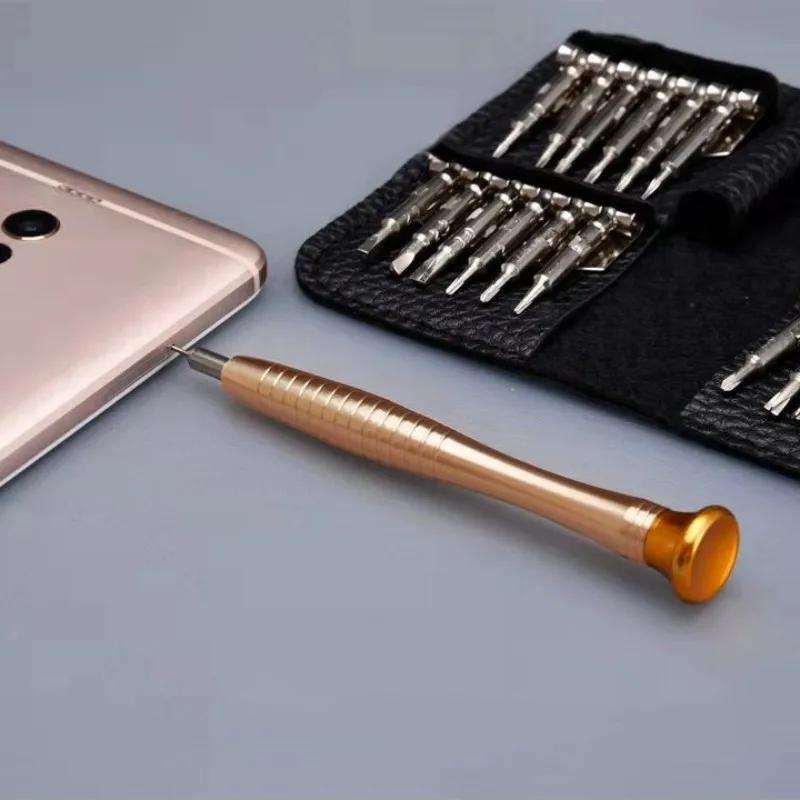 Mini tournevis de précision 25 en 1, jeu magnétique, tournevis Torx électronique, Kit d'outils de ré
