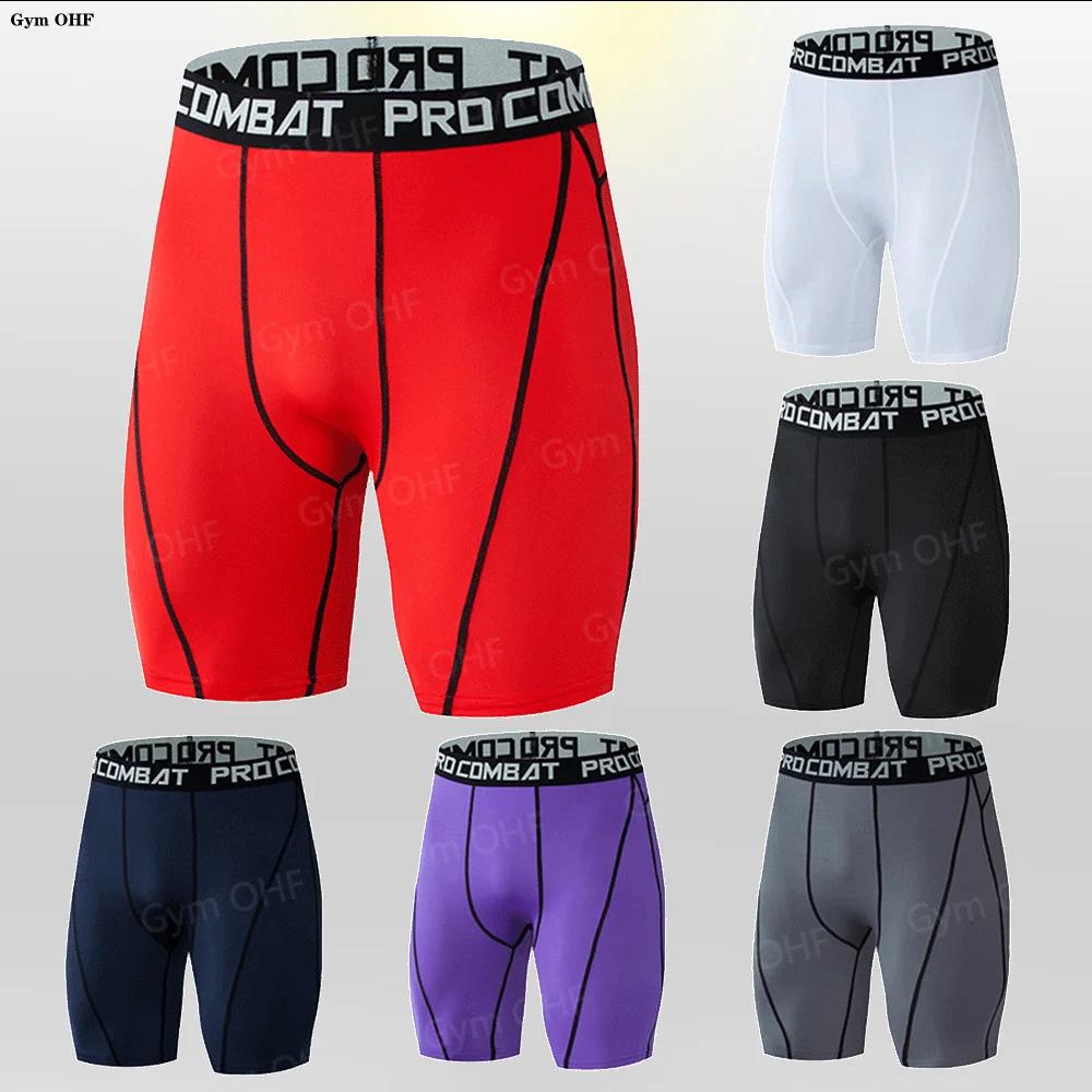 Collants de course hommes shorts sport - Leggings compression jogging fitness gym yoga été