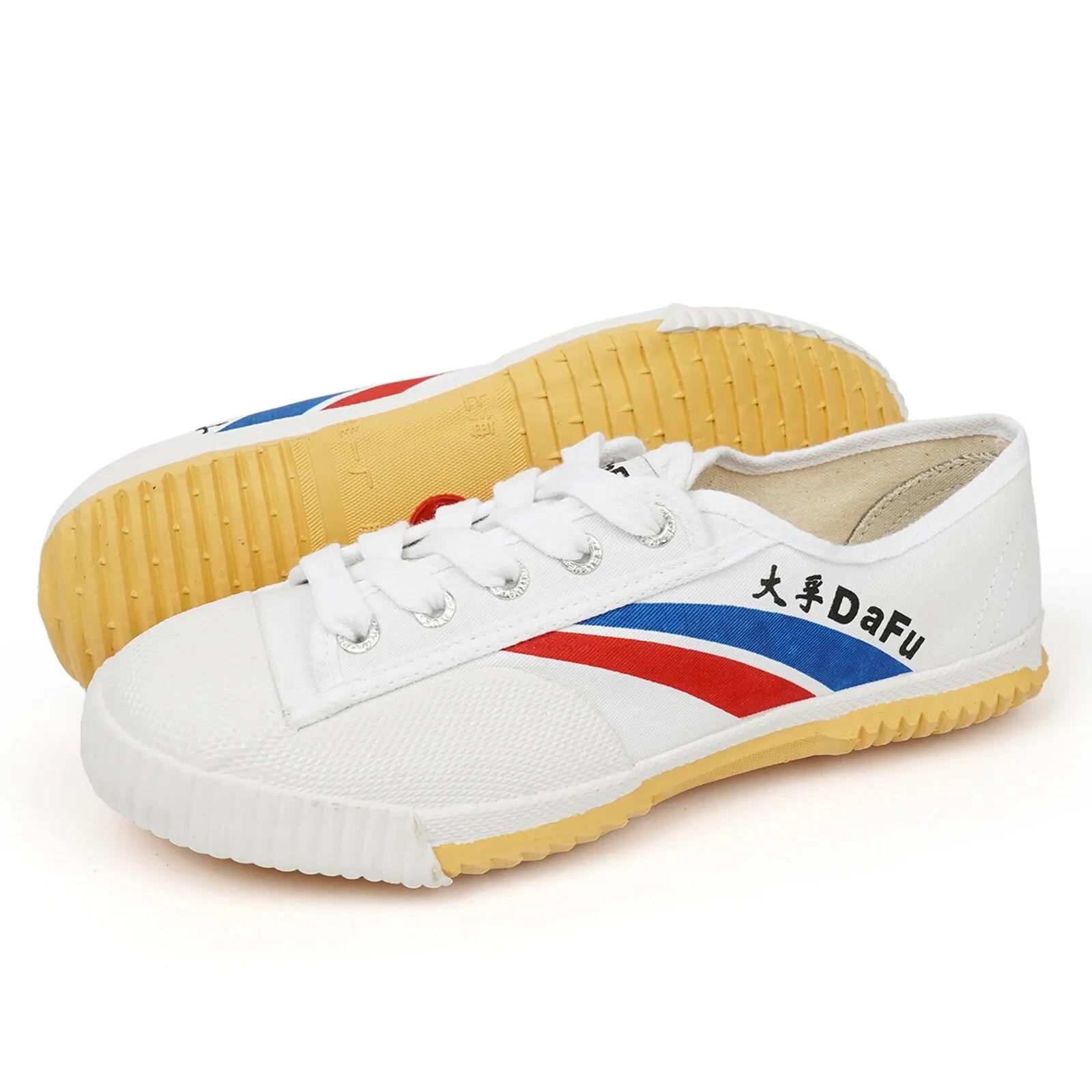 Chaussures Dafu Kungfu classiques - Baskets blanches originales 3002 pour arts martiaux