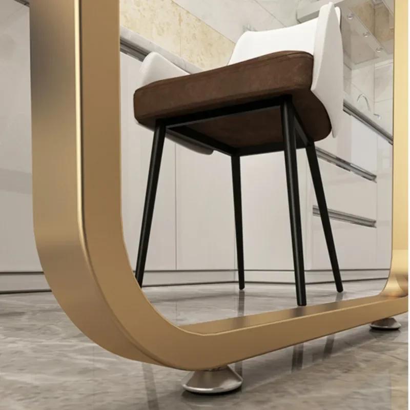 Barre de peinture métallique légère en fer, Support de pied de bureau suspendu, accessoires de pied