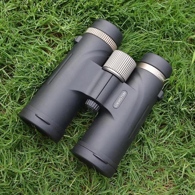 Jumelles professionnelles HD 12x42, télescope puissant à longue portée, prisme BAK4 multicouche pour