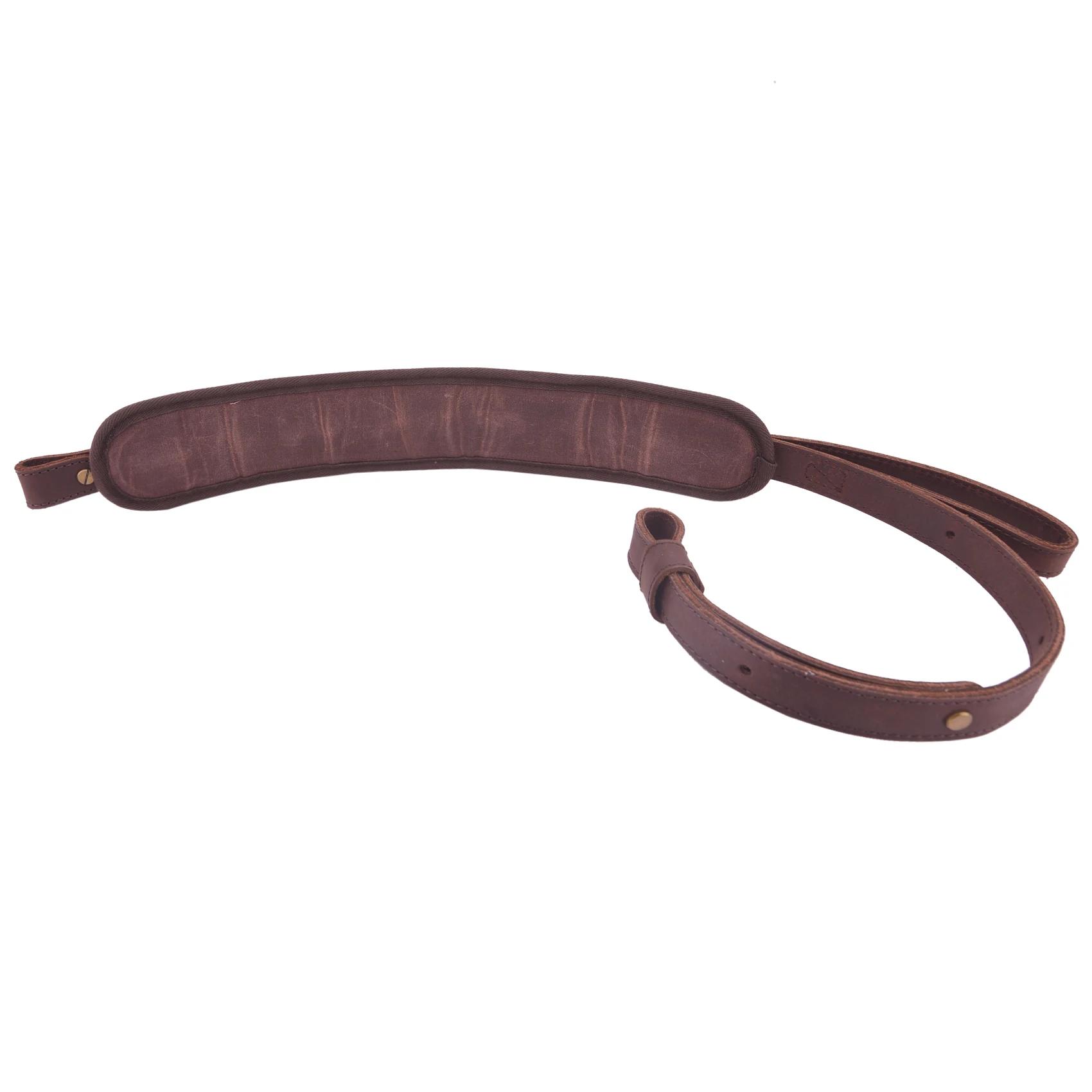 Sangle de transport en cuir pour fusil de chasse, écharpe de munitions, ceinture de odorréglable pou