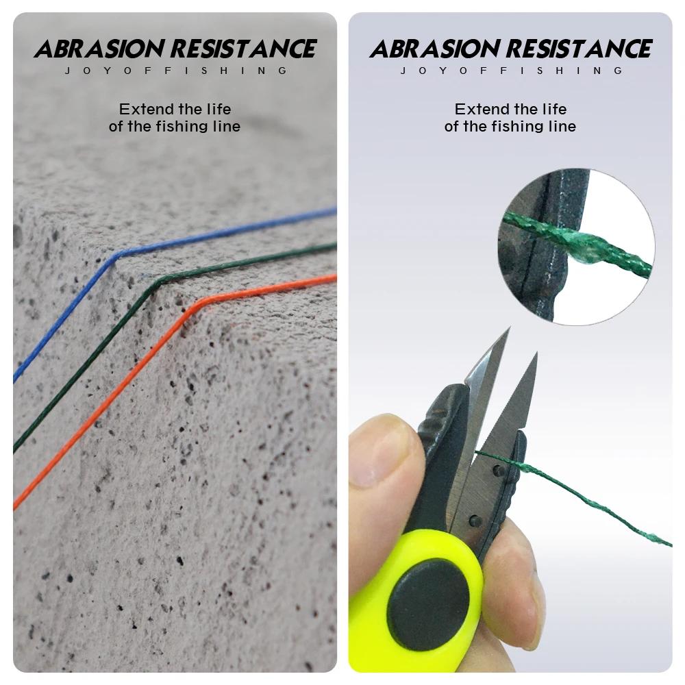 JOF 300M 500M 1000M 8 brins 4 brins 18-88LB PE tressé fil de pêche Multifilament Super fort ligne de