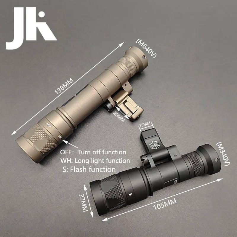 Lampe torche tactique Sotac Surefir Airsoft M600 M300 M640DF M640V M340V M340C, lampe de reconnaissa