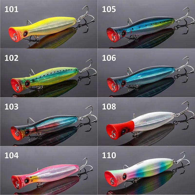 Noeby Popper leurre de pêche 120mm 43g 160mm 78g 200mm 154g Topwater Wobblers eau salée appât dur ar