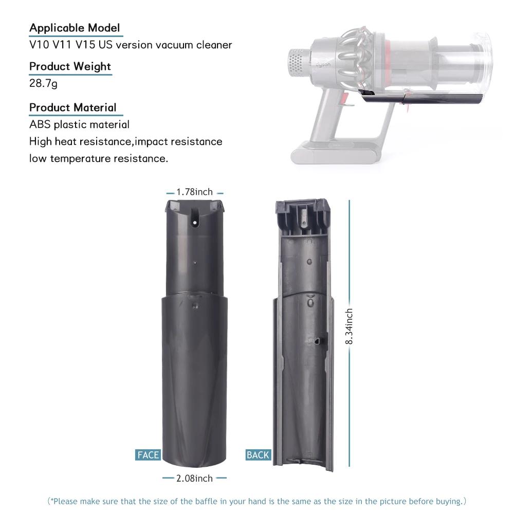 Big Bin Runner – pièce de rechange pour aspirateur Dyson V10 V11 V15 SV12 SV14 SV15 SV22, grand défl