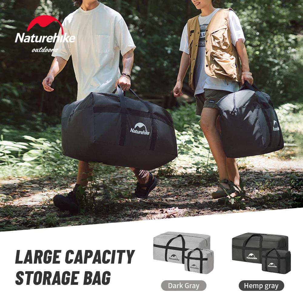 Natureifa-Sacs de rangement pliants de grande capacité, sac de transport, accessoires de camping, sa