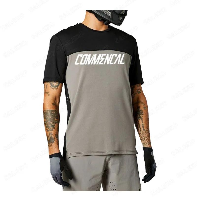 2024 hommes à manches courtes descente maillots vtt VTT chemises tout-terrain DH moto maillot été Mo