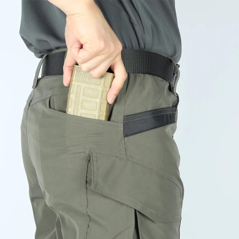 Pantalon tactique pour homme, pantalon d'entraînement multifonctionnel pour l'extérieur avec poches,