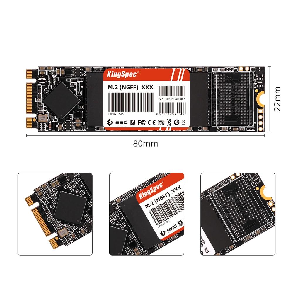 KingSpec M2 SSD 512GB SATA SSD 1TB 128GB 256GB 2T 4T ssd M.2 Ssd 2280 NGFF disque dur interne disque
