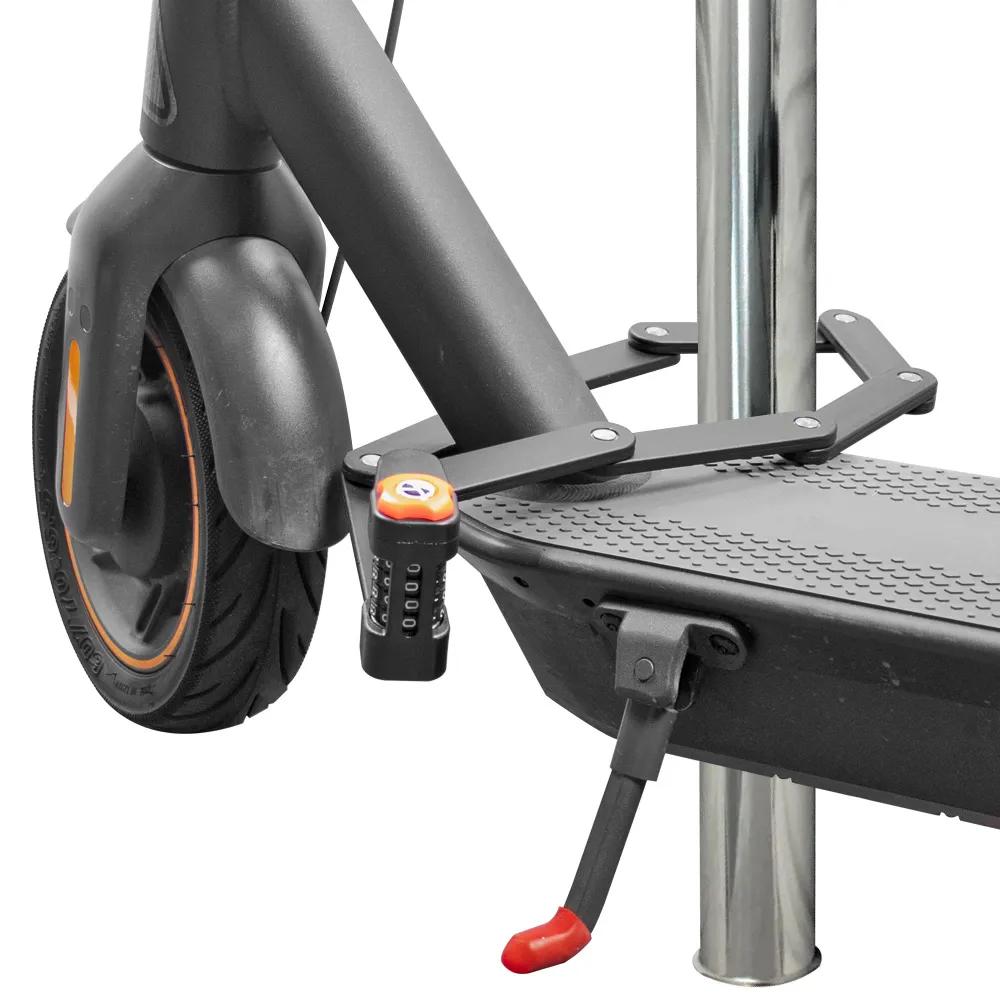 Serrure pliable antivol pour Scooter électrique, cadenas à câble de chaîne pour NinebotG30 G30D F20