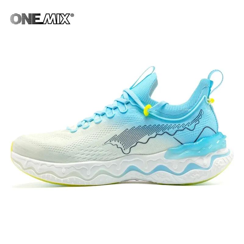 ONEMIX-CreamMix chaussures d'extérieur pour homme, baskets de course, de route, légères, anti-baume,