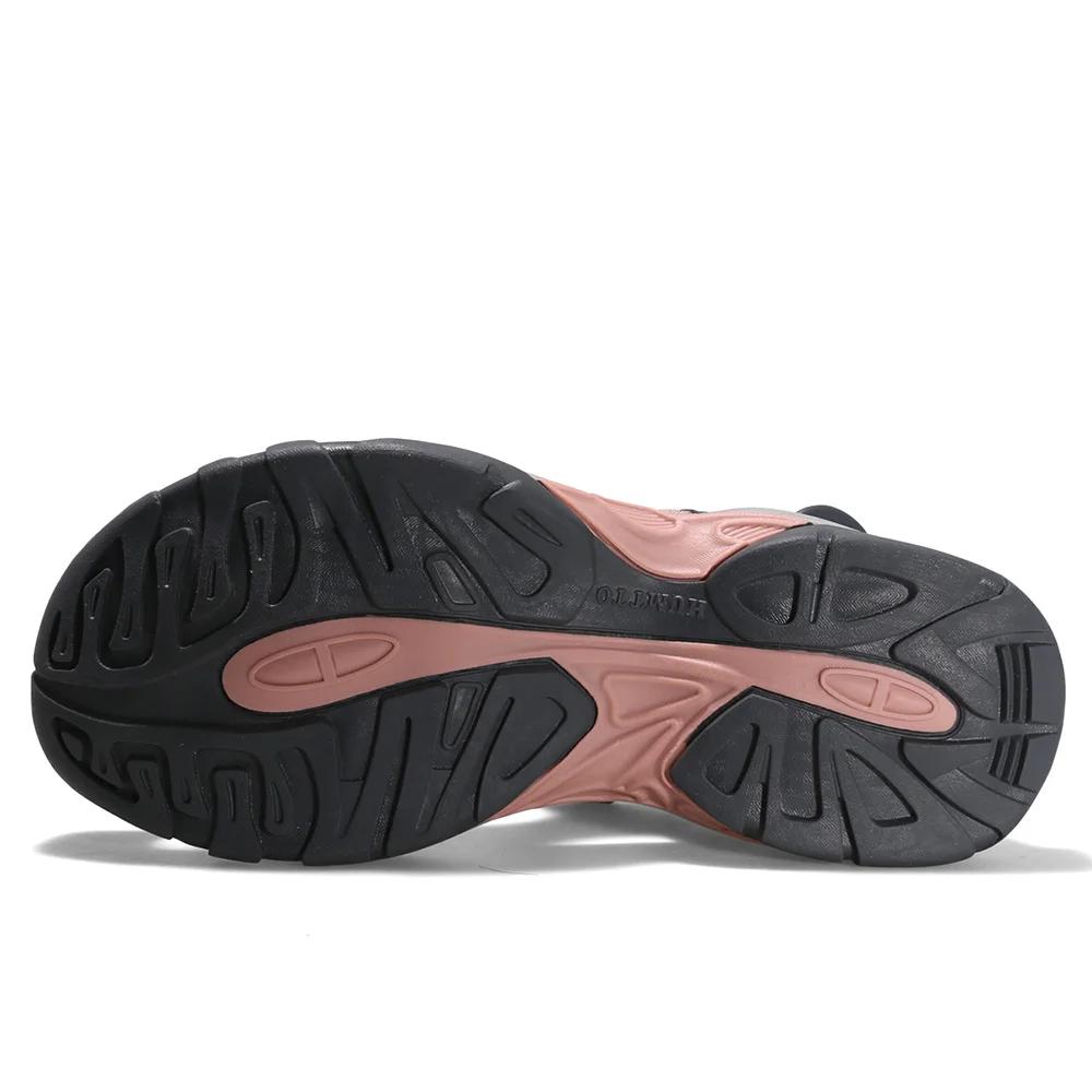 HUMTTO-Sandales d'été pour femmes, chaussures de plage à séchage rapide, respirantes, marque de luxe