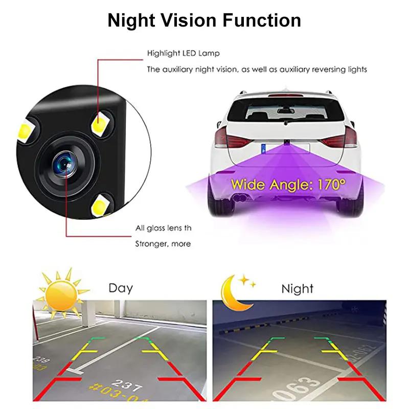 GRANDnavi caméra de recul de voiture HD CVBS480P lien de stationnement caméra de recul étanche Versi