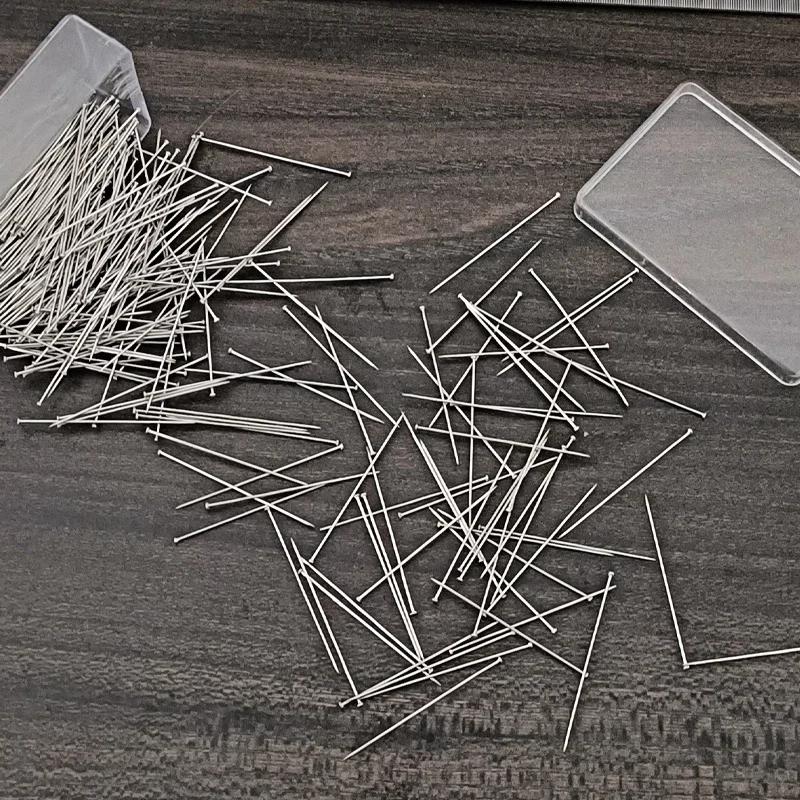 Épingles à coudre en acier inoxydable, 300 pièces/35mm, épingles de Suture droites pour couturière,