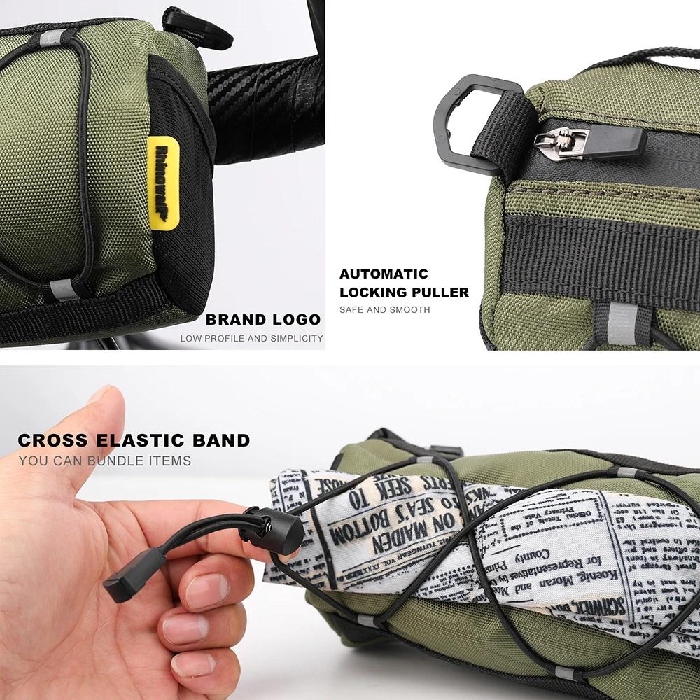 Rhinowalk sac de moto sac de vélo sacs de selle de moto multifonctionnels sac à outils latéral de mo