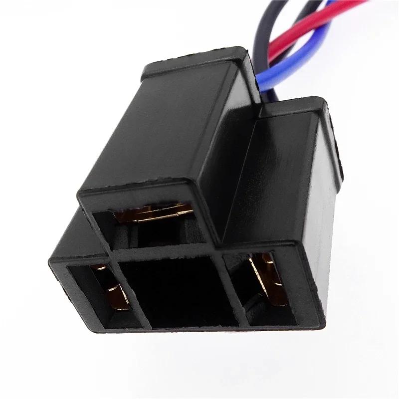 Adaptateur de faisceau de câbles H4 à H11, 1 paire, connecteur de câble de Conversion d'ampoule de p