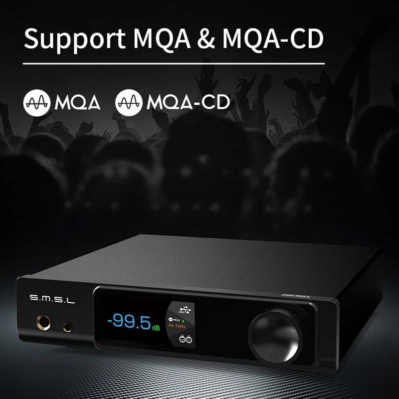 SMSL RAW-MDA1 double décodeur ES9039Q2M prise en charge MQA MQA-CD LDAC Bluetooth 5.1 DAC haute réso