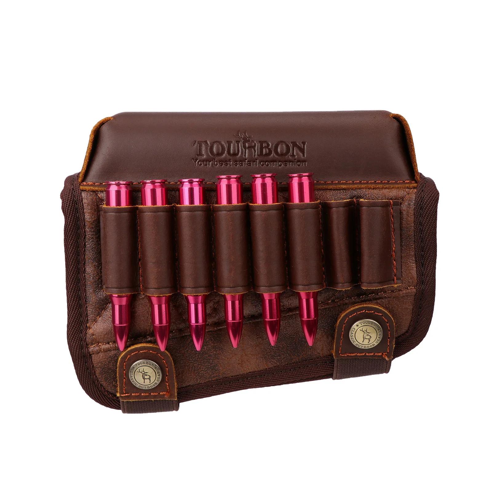 Tourbon cuir et PU repose-joue Riser pistolet buttstock avec cartouches de fusil 243 WIN 270 WIN 308