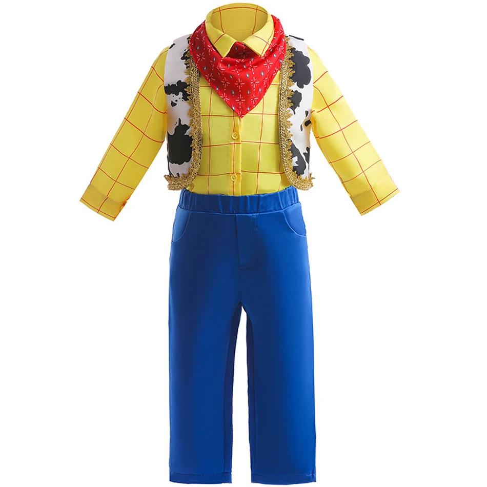 Déguisement Woody pour Halloween, robe de Cosplay Jessie pour garçons et filles, ensembles fantaisie