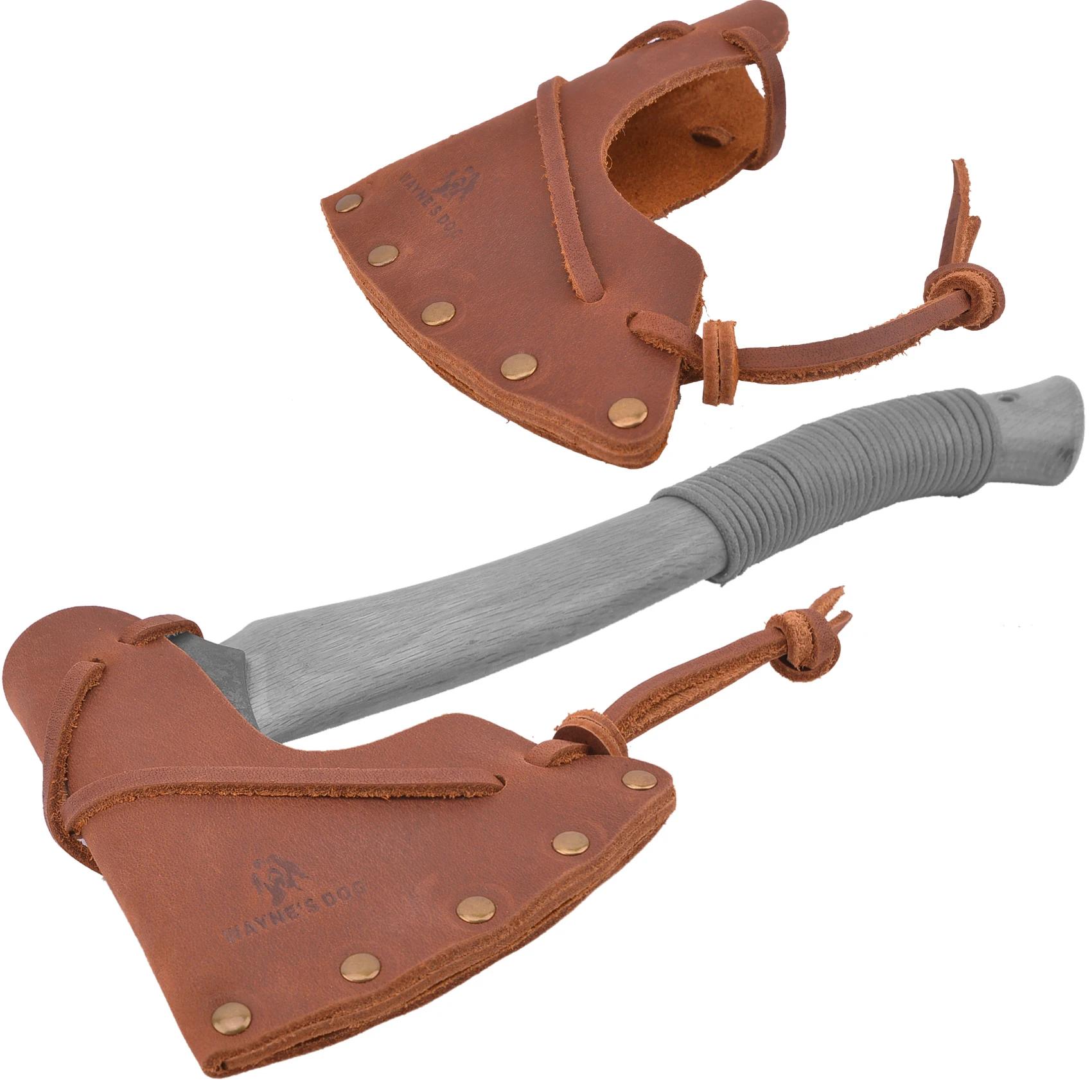 Support de hache de Camping en cuir, housse de Protection de lame de hachette, manchon de couverture