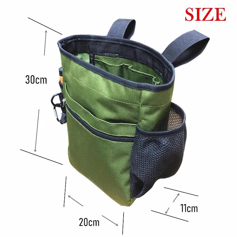 Localisation du détecteur de métaux, sac de recherche, sac à outils de pelle polyvalent pour détecte