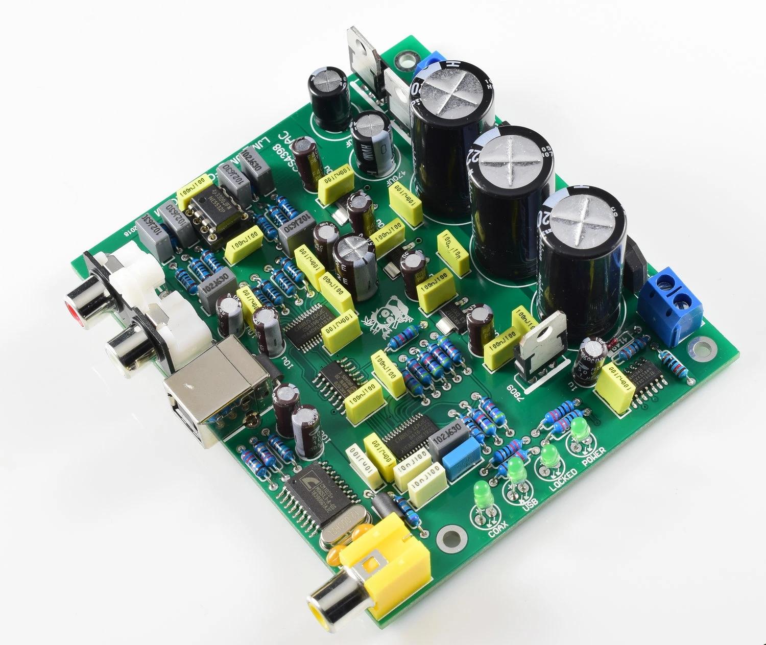Nvarcher – décodeur 24/192K, CS4398, DAC, avec USB Coaxial