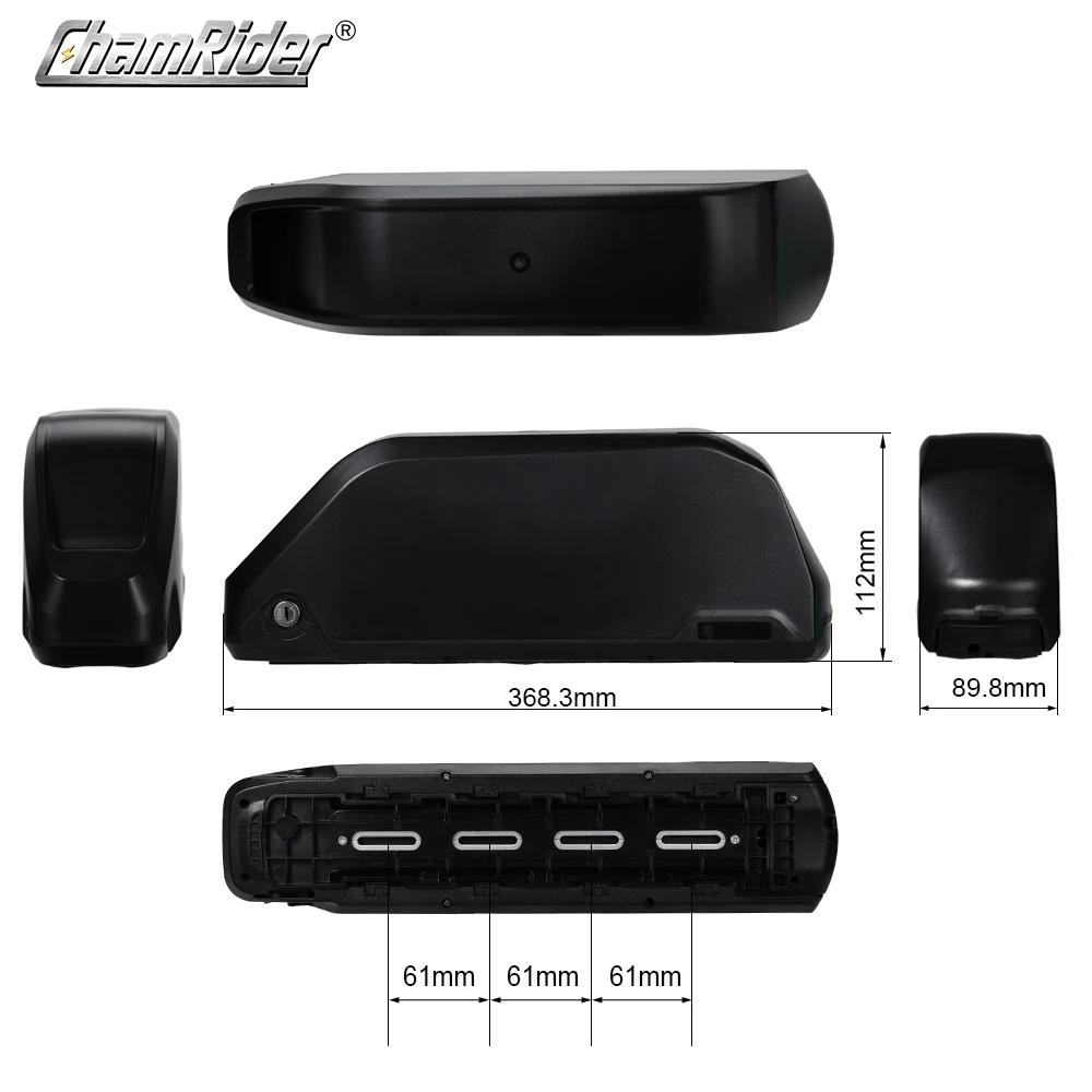 ChamRider-Boîtier de batterie pour vélo électrique, boîtier de batterie Polly 9, tube alertes onal,