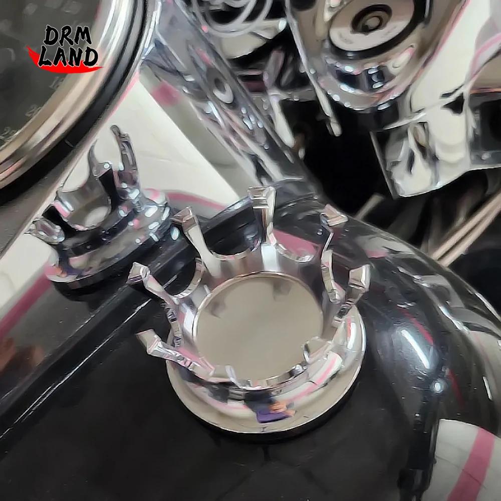 Couvercle de réservoir de carburant ventilé couronne de moto, bouchon de gaz pour Harley Sportster X