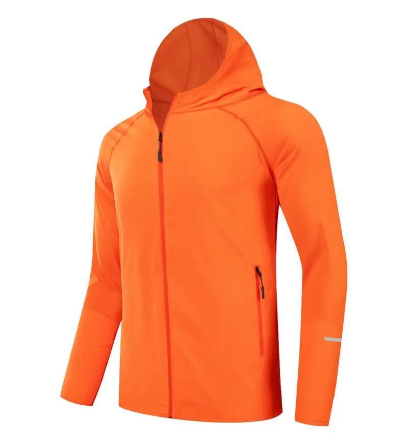 Veste Coupe-Vent à Capuche pour Homme et Femme, vaccage Rapide, Mince, Course à Pied, Fitness, Gym,