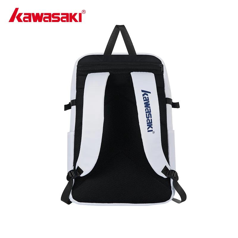 Kawasaki-Sac à dos de badminton en polyester avec compartiment à chaussures indépendant, sac à dos d