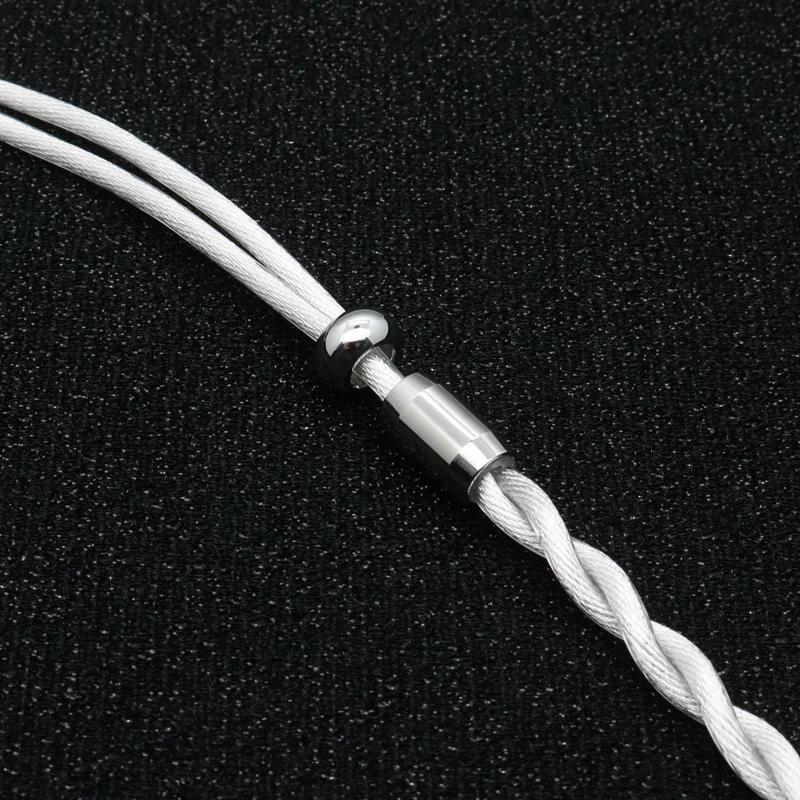 XINHS K09 2 brins coaxiaux Leeds 7N câble en alliage de cuivre pur haute pureté