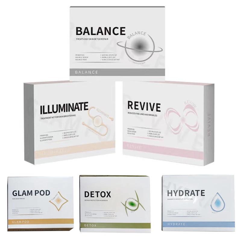 Machine à bulles d'oxygène CO2 pour le visage, 7 Types, Jet d'oxygène, Capsule de Spa, sérum, Gel, M